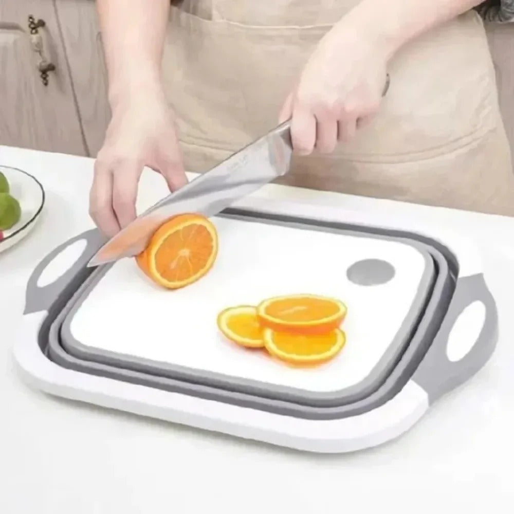 planche à découper pliable multifonction