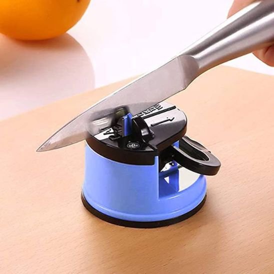 affuteur couteau couleur bleu