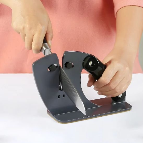 Affuteur couteaux professionnel a un look noir mat intemporel