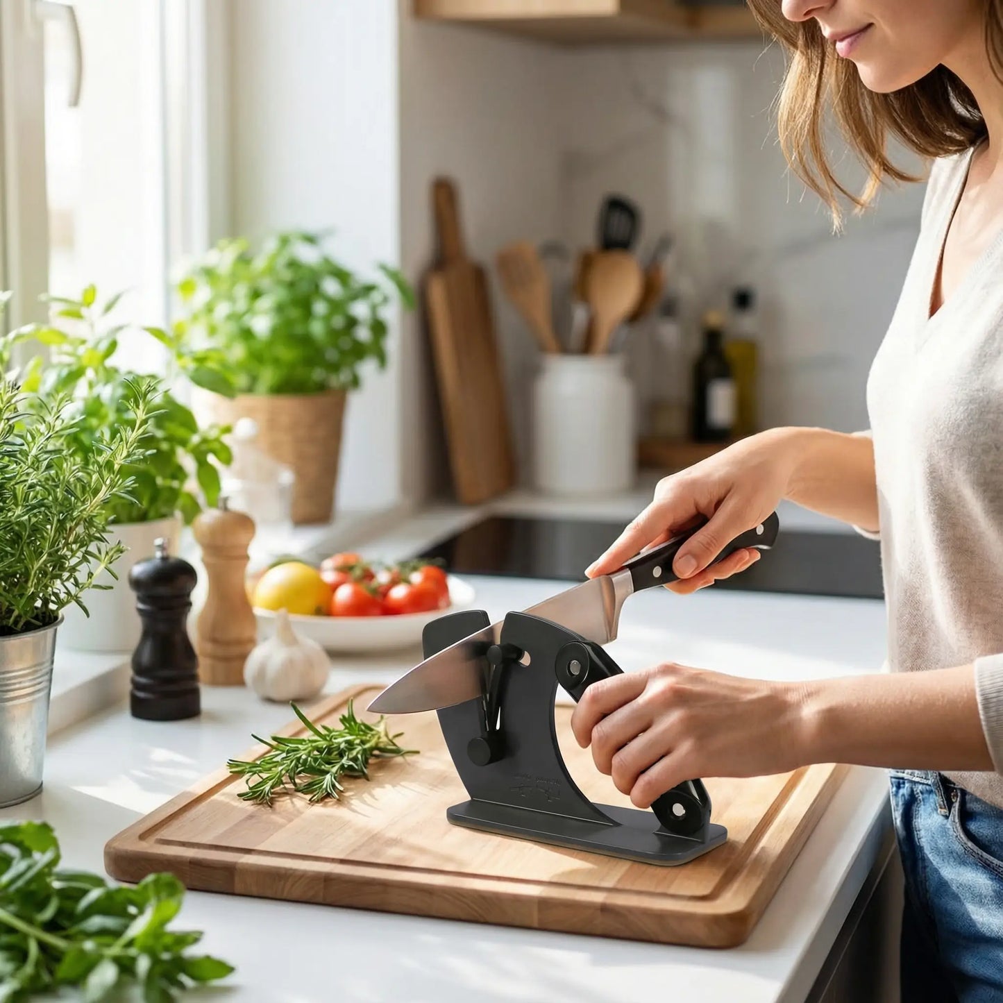 affuteur couteaux professionnel coupes plus précises