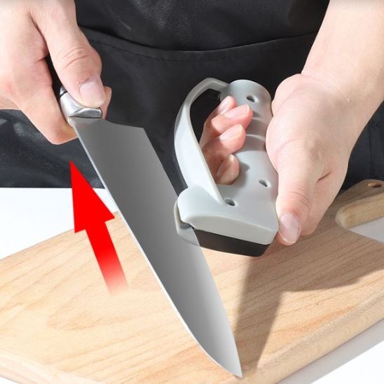 Affuteur de couteau en mouvement de vas et viens