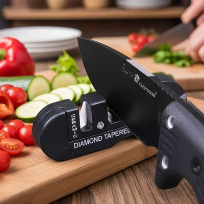 affuteur de couteaux restaure rapidement les couteau de cuisine