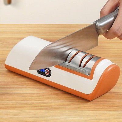 Aiguiseur à couteau électrique boîtier résistant 