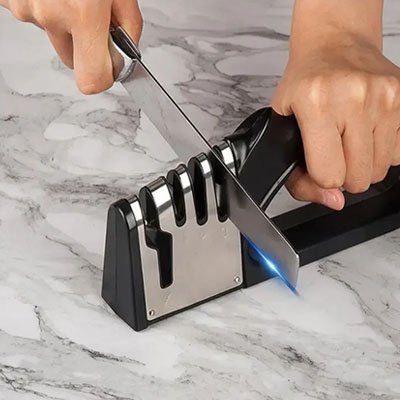 Aiguiseur couteau bien aux droitiers qu'aux gauchers