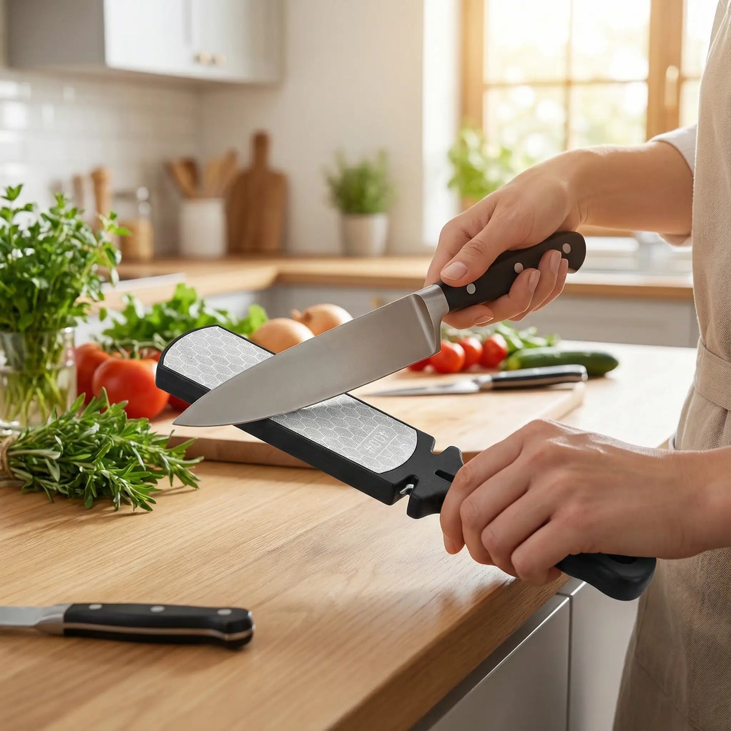 aiguiseur de couteaux précision et facilité