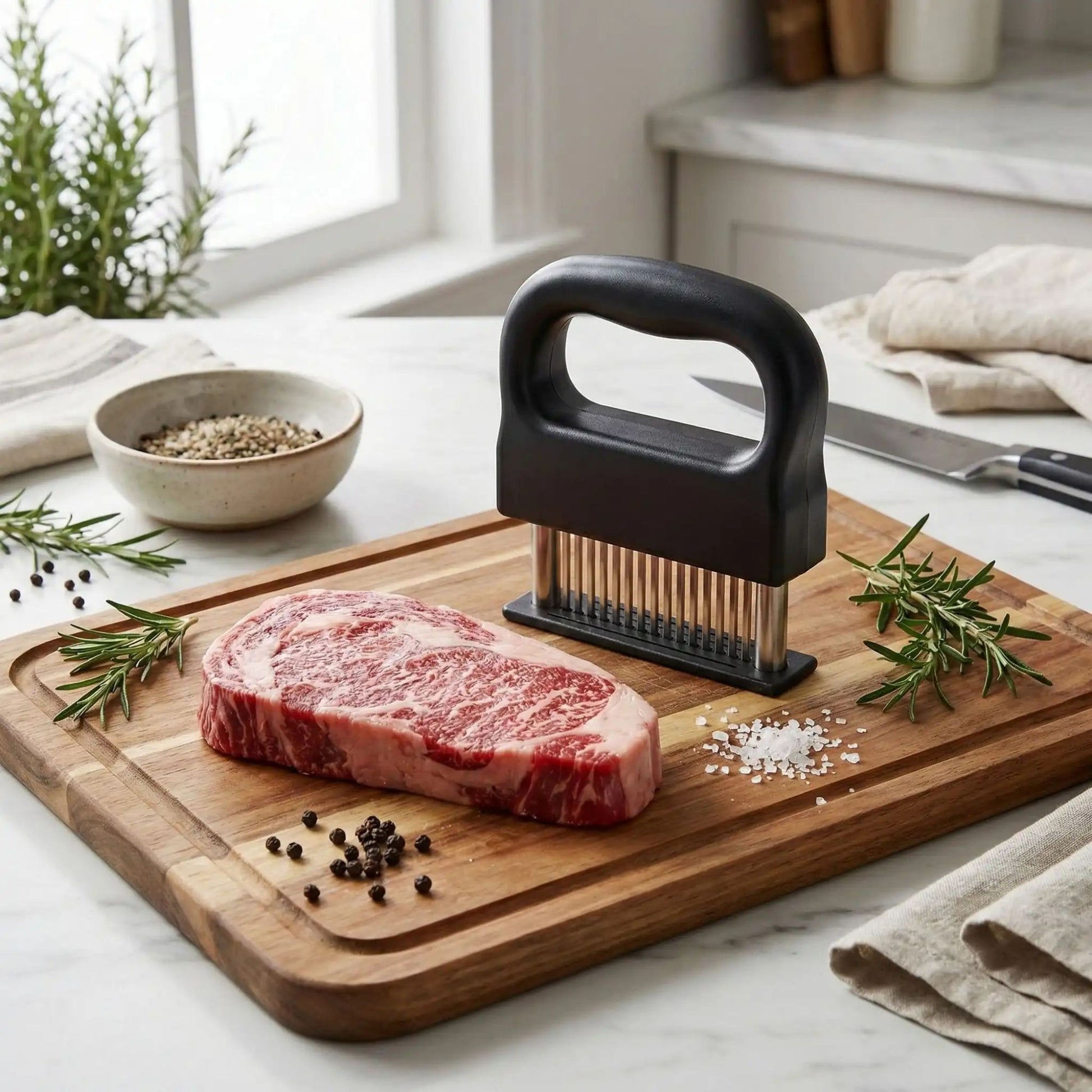 attendrisseur de viande conserve le goût d'origine