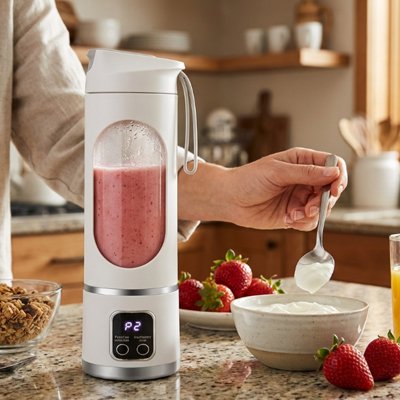 Blender smoothie efficace pour mixer fruits frais et surgelés