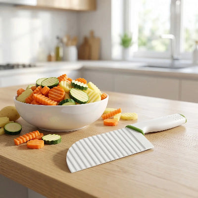 coupe frite ondulé odinox pour une création amusante