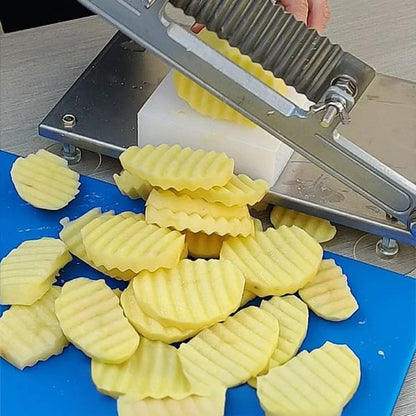 coupe frite ondulé pour coupe gaufrées