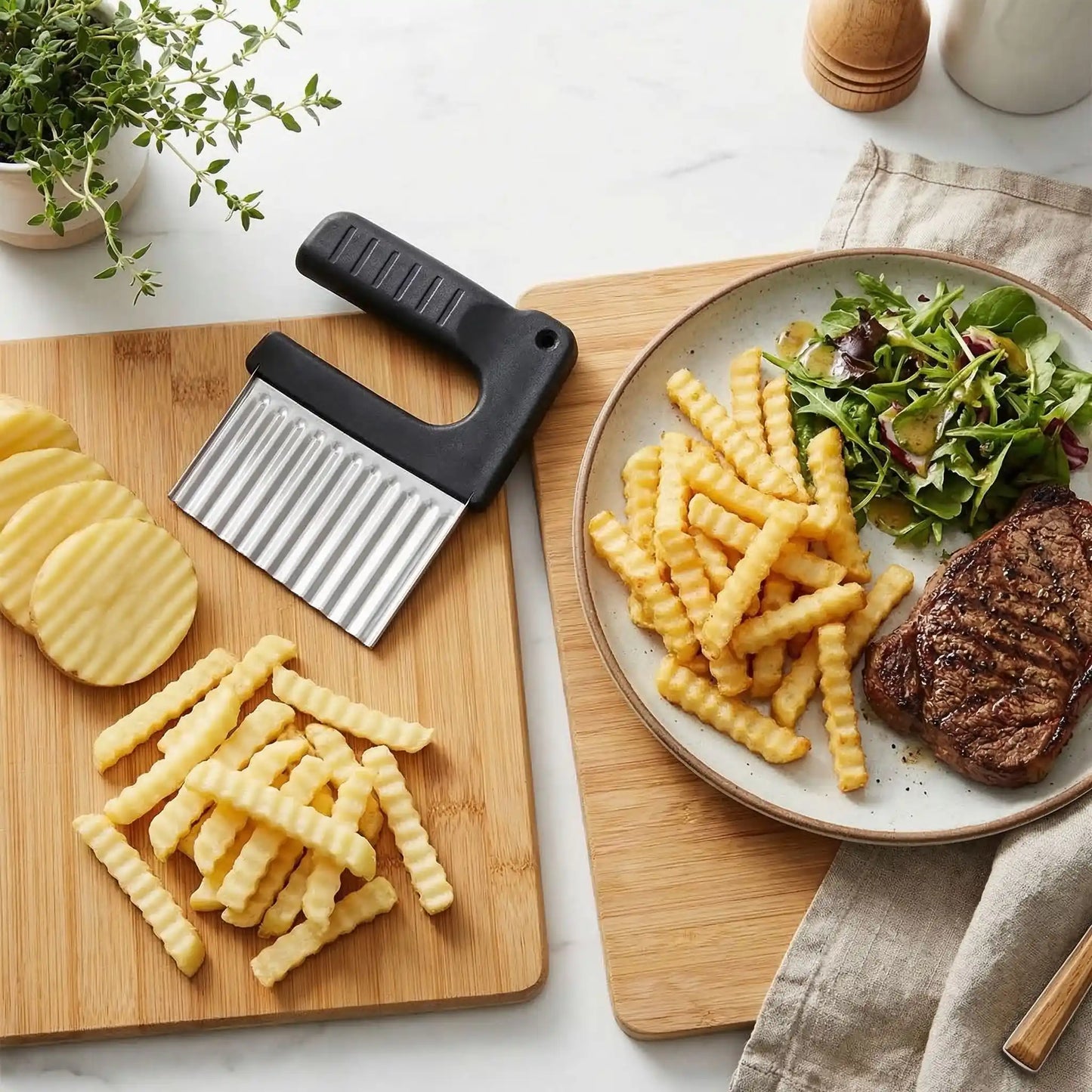 coupe frite ondulé simplifie votre quotidien