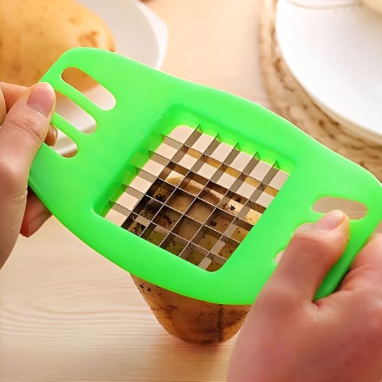 Coupe frites manuel matériau léger et résistant