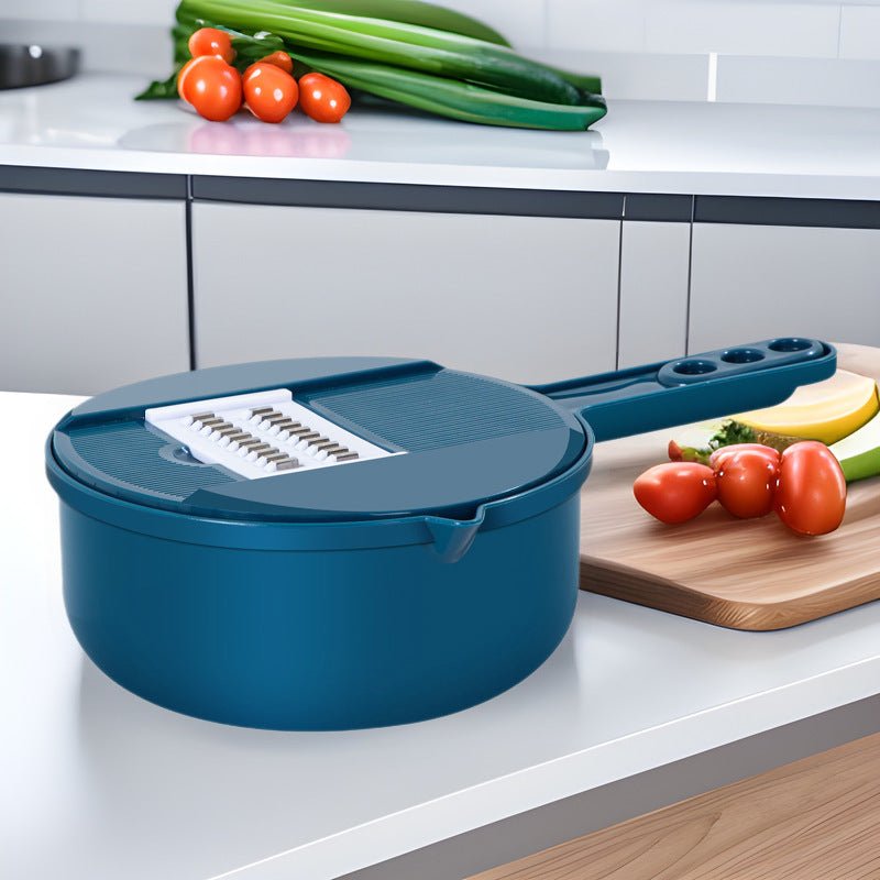 coupe legumes handyslice bleu