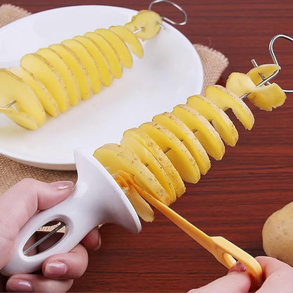 Coupe pomme de terre spirale créative