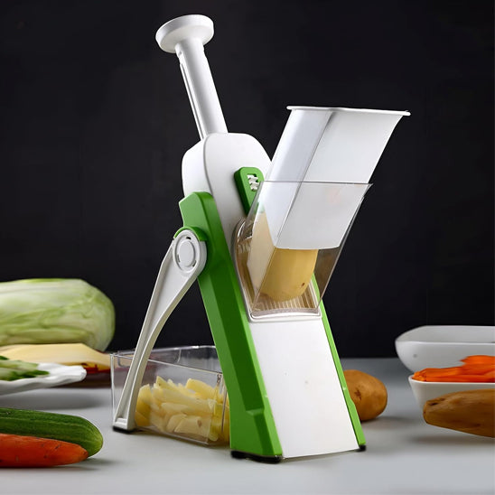 cuisine mandoline a un systeme de reglage precis