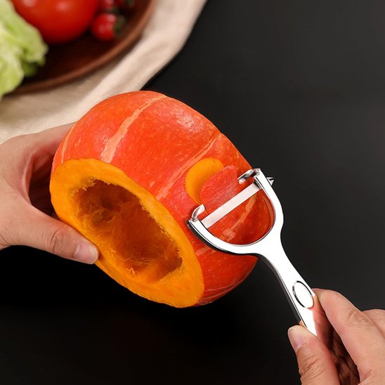 Éplucheur à légumes epluche facilement la peau de courge