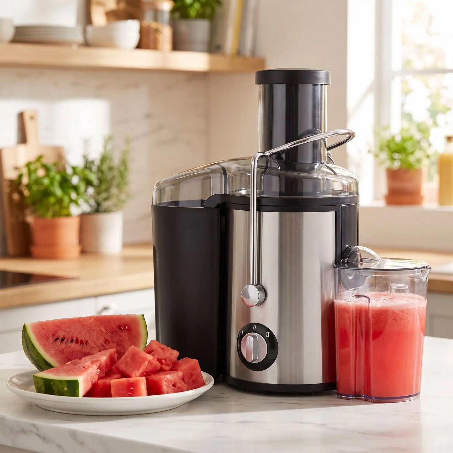 Extracteur de jus centrifugeuse extraction maximale des nutriments