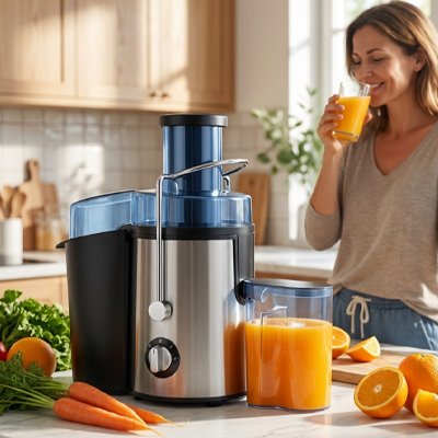 Extracteur de jus centrifugeuse jus saine fait maison