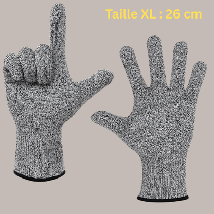 gants anticoupure XL