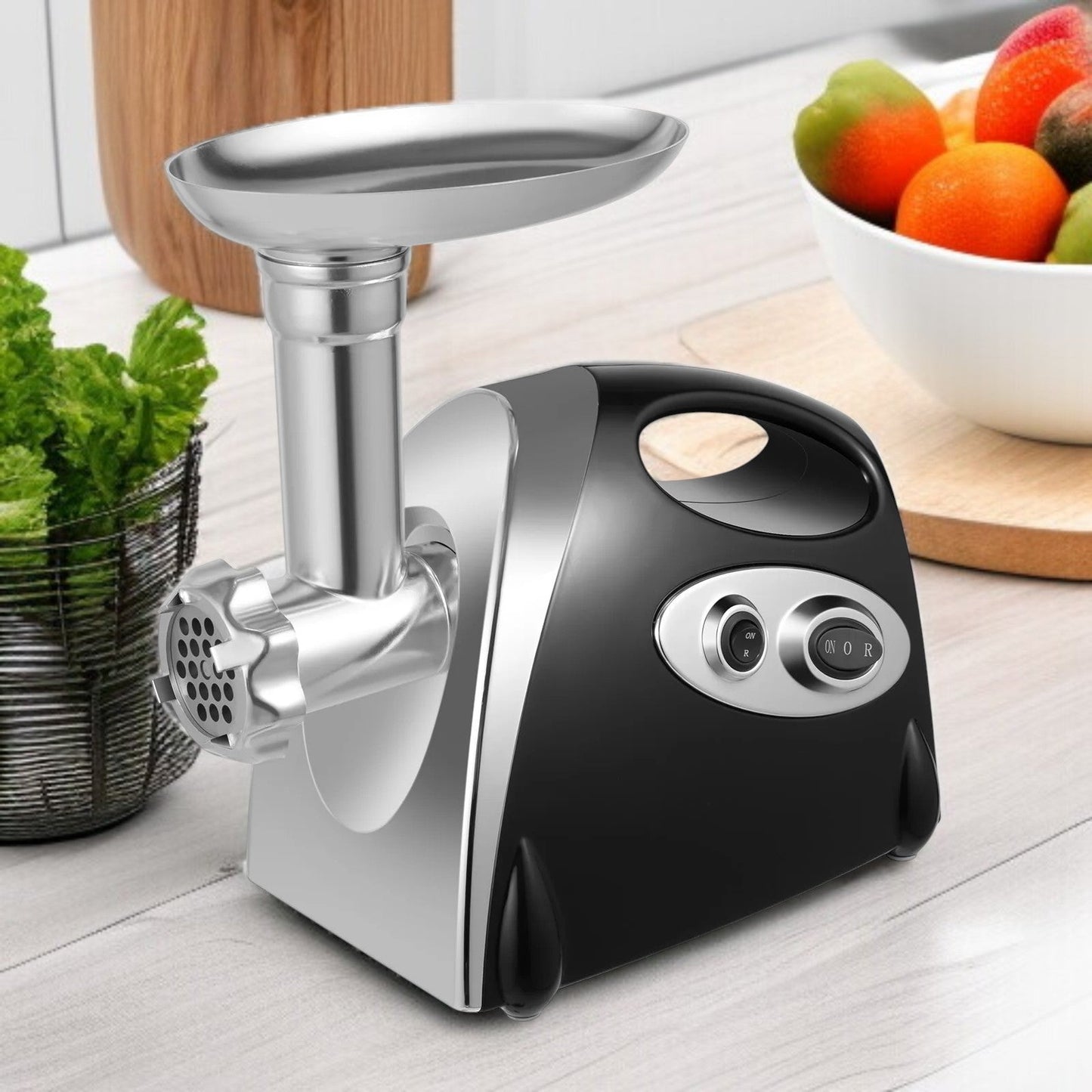 grand plateau de hachoir a viande