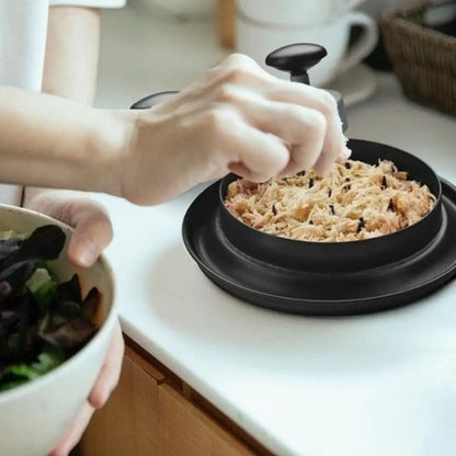 hachoir manuel pour viande transparent design rotatif