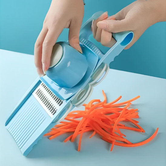 coupe nette et sans effort de mandoline cuisine
