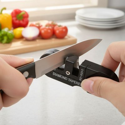 mini affuteur de couteaux portable 