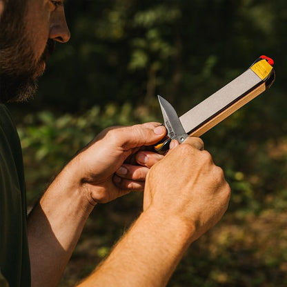 Pierre à aiguiser affûtage sans glissement