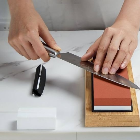 Pierre à aiguiser utilisation facile pour les femmes