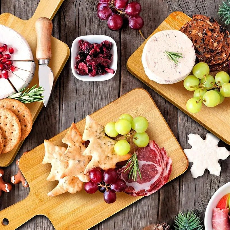 planche à découper en bois remplace plateau de service