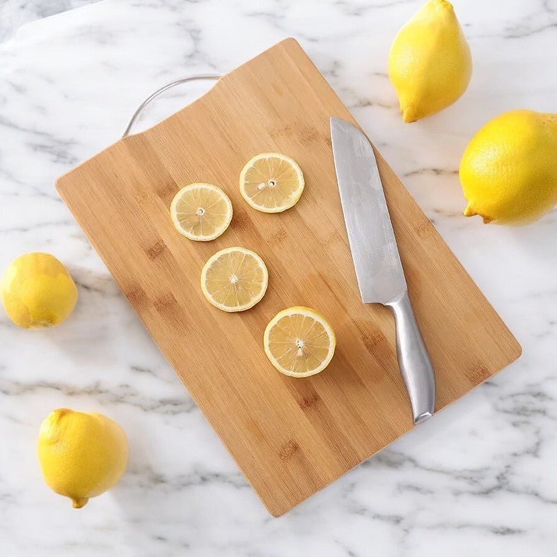 planche à découper en bois résistant empêche les craquelures