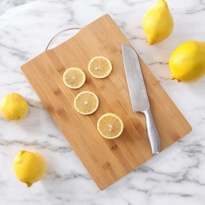 planche à découper en bois résistant empêche les craquelures