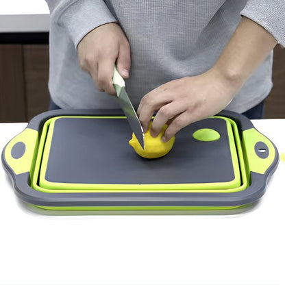 Planche à découper pliable vert 