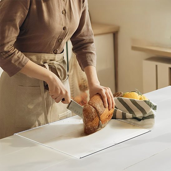 Planche a decouper transparente en acrylique