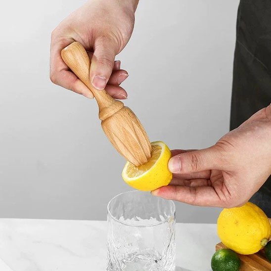  presse agrume en bois naturel de haute qualité 