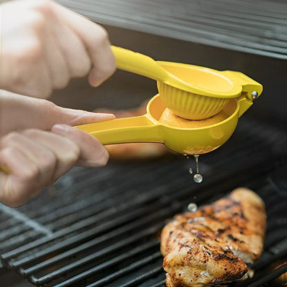 presse agrume manuel goutte de citron sur votre grillade