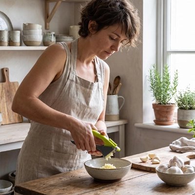 Presse ail parfaitement adapté à la cuisine