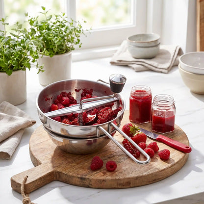 presse purée adaptée pour la confiture et sauce