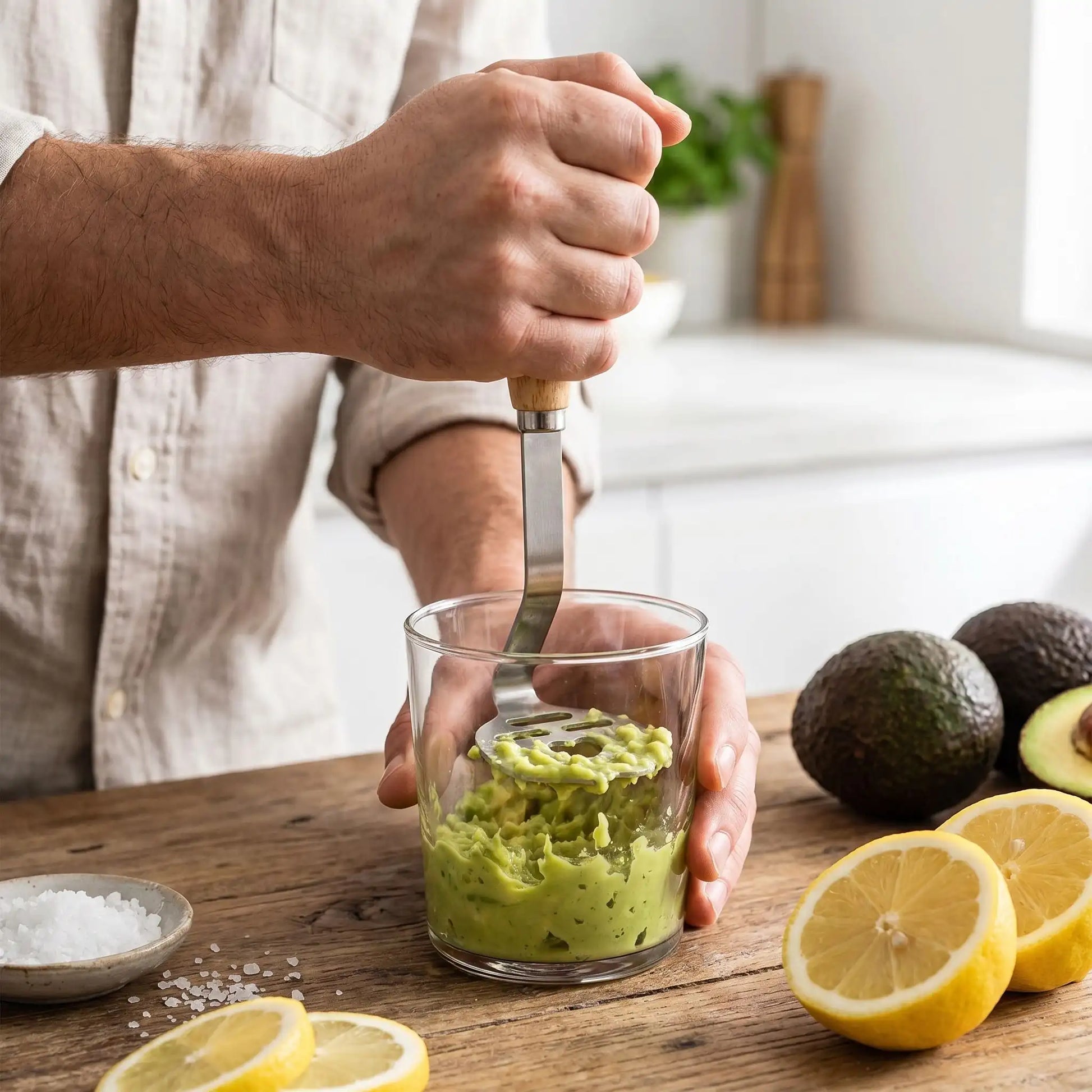 presse purée manuel pour une guacamole maison