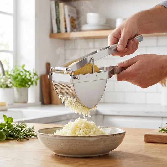 presse purée mistermash pour une préparation rapide