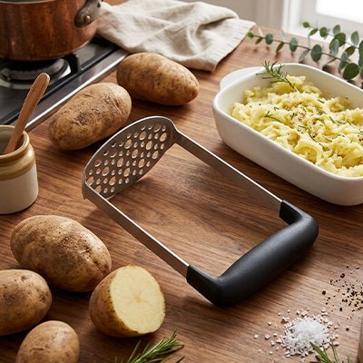 Presse purée surface perforée optimisée 