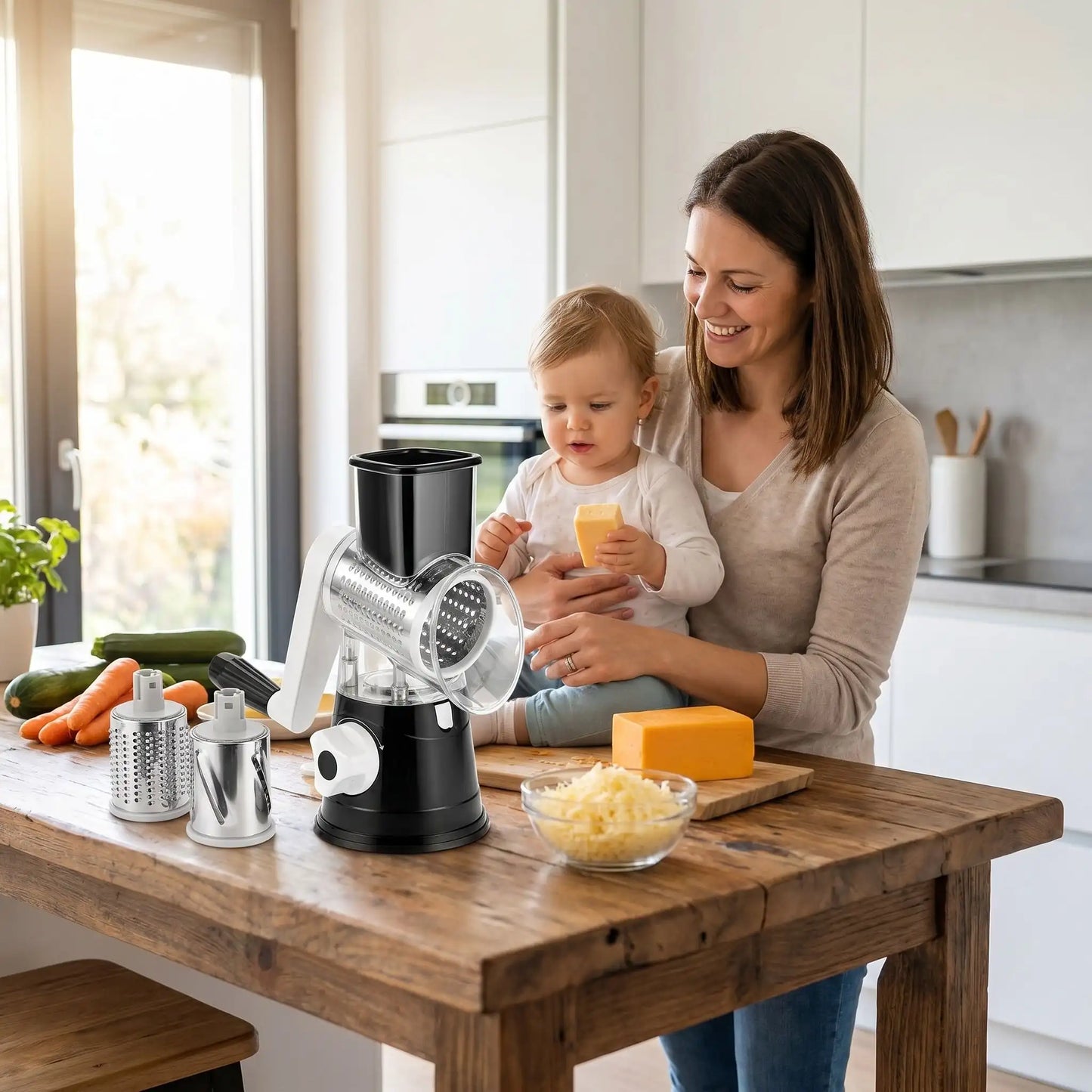  râpe fromage manivelle idéal pour les petites cuisine