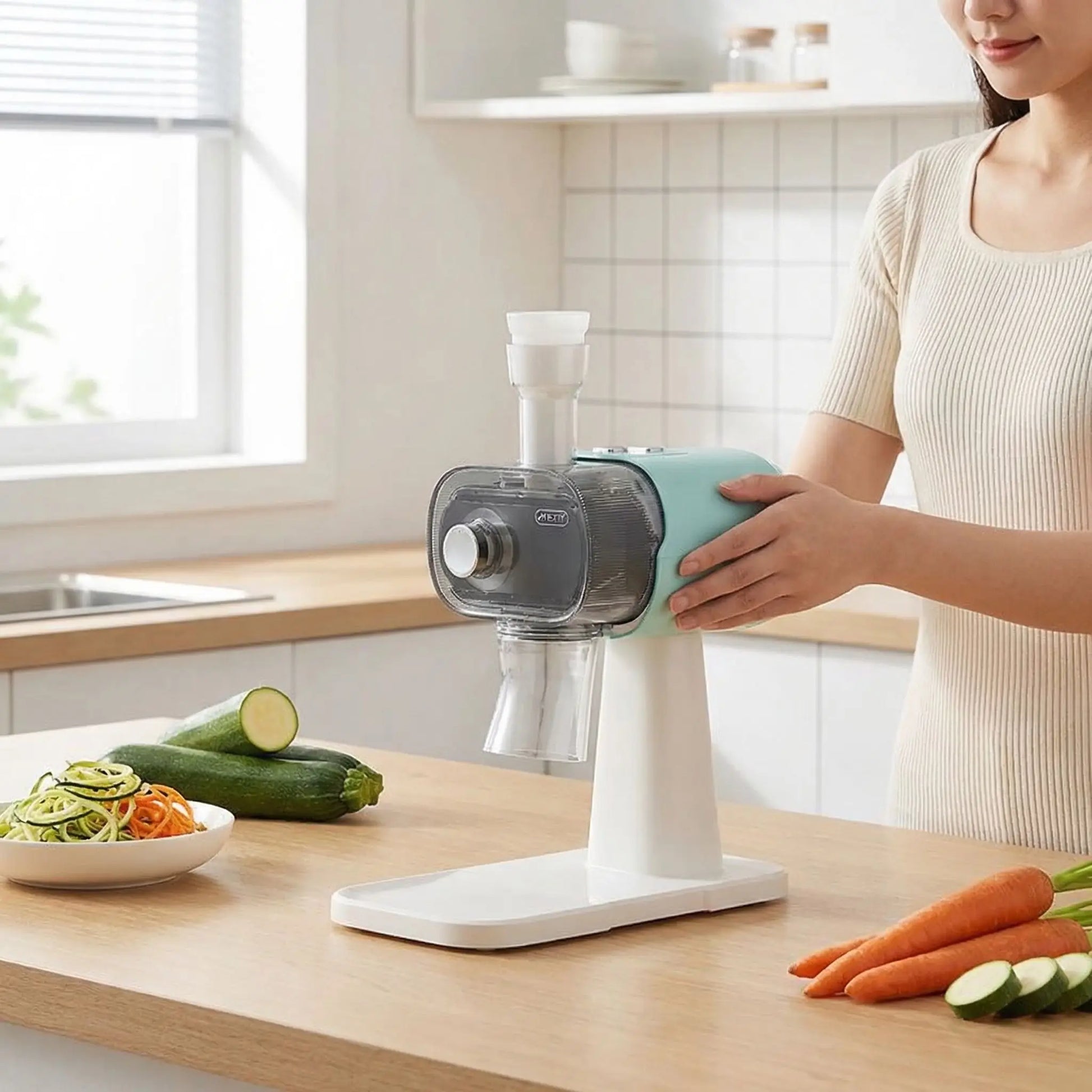 spiraliseur de legumes electrique vegilux