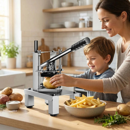stabilité parfaite de la coupe frite robupress